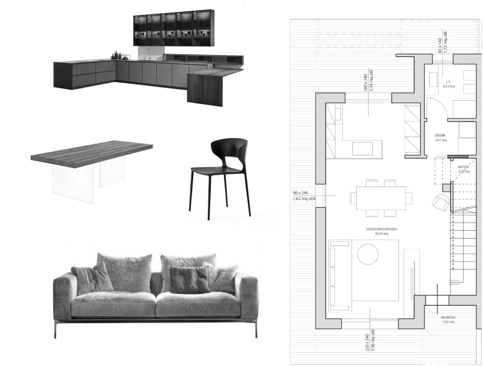 Deline - proposte d'arredo
